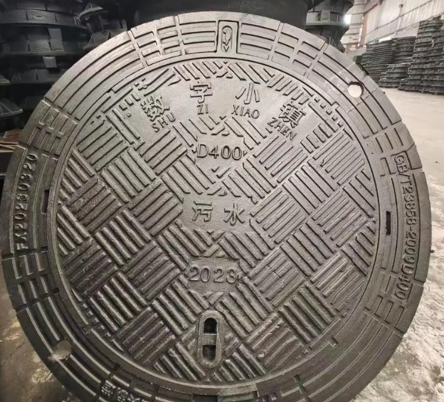雅江球墨铸铁防沉降井盖展示